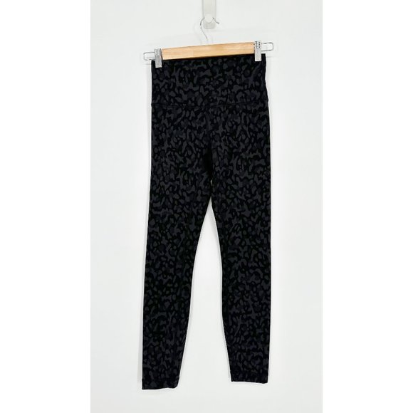 Lululemon Wunder Under High Rise Tight Full-On Luxtreme Yoga Camo Black Grey 4 - Picture 2 of 6